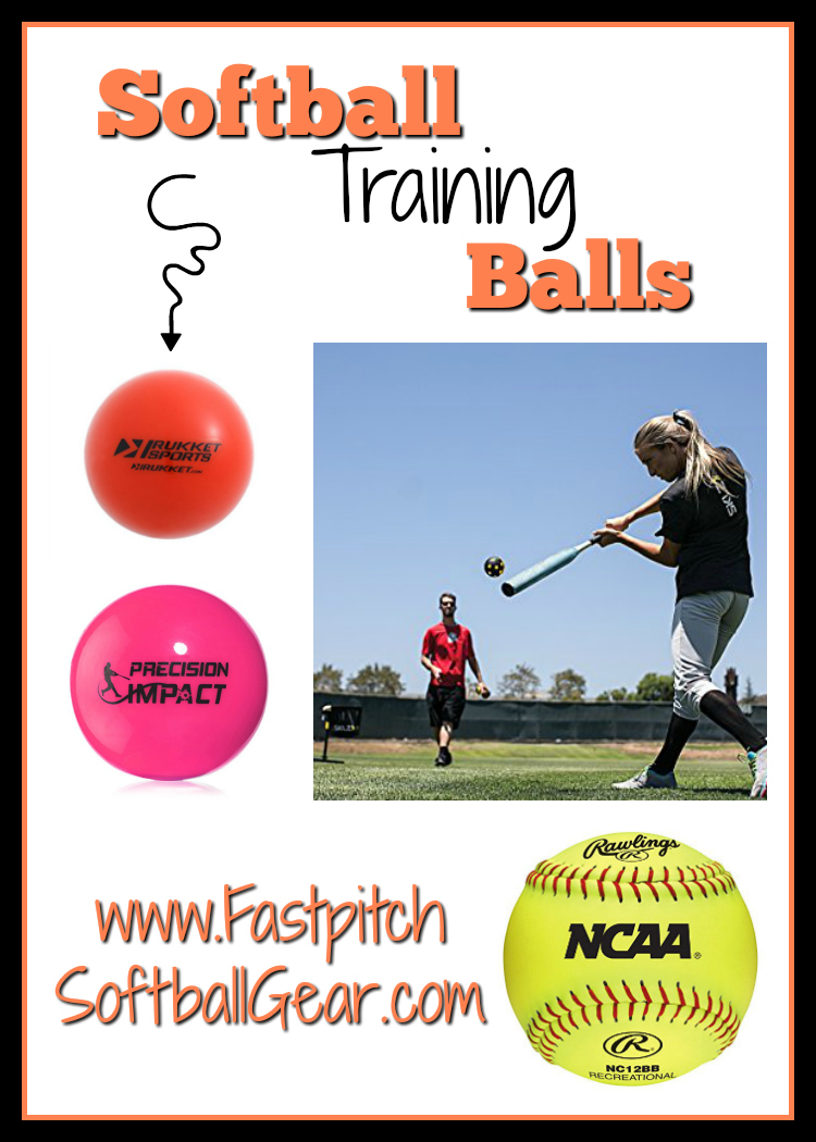Softball Training Balls Improve Strength and Build Confidence