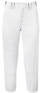 mizuno select belted low rise fastpitch pant